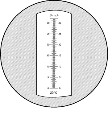 Automatic Temperature Compensation Sugar Brix Refractometer , Industrial Refractometer