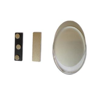 Quality Neodymium Magnetic Name Badge Custom Logo NiCuNi Coating for sale