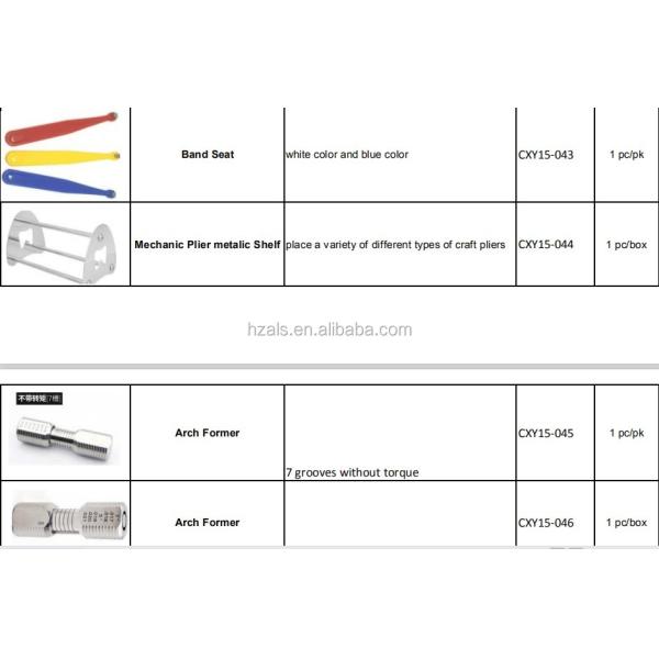 V Type Hammerhead Niti Cinch Back Pliers Orthodontics Dental Tools Instruments