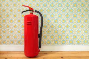 China Convex Ring 1kg Abc Fire Extinguisher 250mm Height Dry Powder Portable on sale
