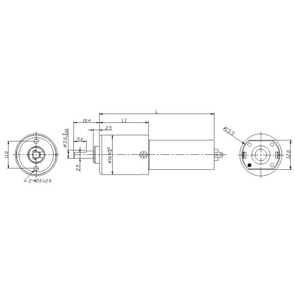 ISO14001 Approved 9V Simple Planetary Gear Set with Gear Reduction