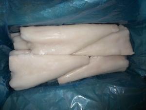 Quality frozen atlantic cod fillets 500-1000g, 1000g+ lightly salted, 11kg/ctn for sale