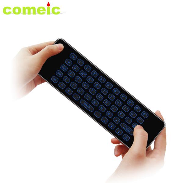 Buy RF IR Remote Android Air Mouse Remote Controller With Rechargeable Lithium Battery at wholesale prices