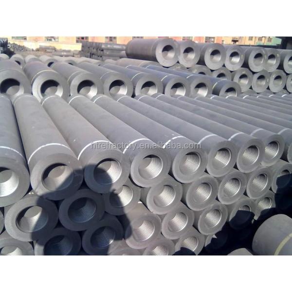 8-12 Mpa Flexural Strength UHP Graphite Electrode for Arc Furnaces Degassing Rod Included