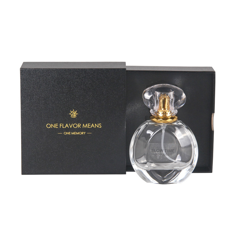 4C Offset Perfume Packaging Boxes CMYK Spot UV With Gold Stamping