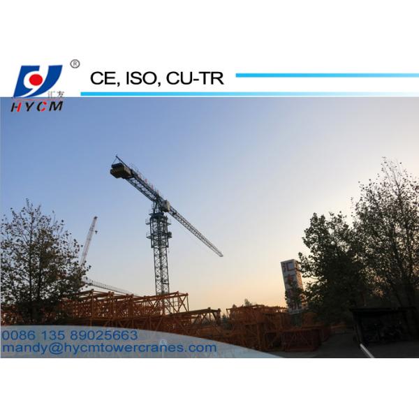 Building Construction 16 ton Grua PT7030 Topless Tower Crane With Inverter and Remote