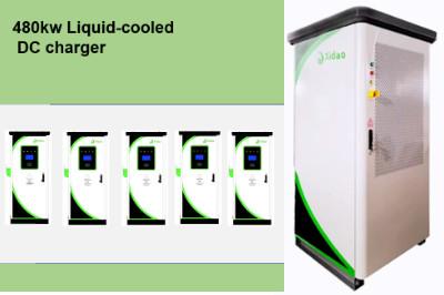 Buy 480KW Liquid Cooled EV DC fast Charging Station With 7 Inch Color Touch Screen CCS2 EV Charger at wholesale prices