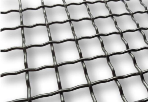 Buy Single Intermediate Double Intermediate Crimped Wire Mesh With Rectangular Holes at wholesale prices