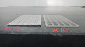 Sheet Metal Straightener Leveler 4Layer 400mm For Thickness 0.4 3.0mm