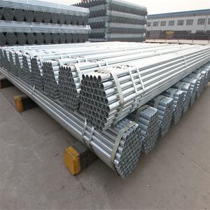 Quality DC520 Z160 Galvanised Steel Round Tube 90mm OD 6mm Steel Pipe Hot Dipped for sale