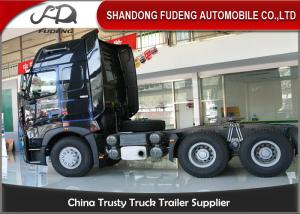 Quality Howo A7 Tractor Head Trucks With One Beth 10 Wheerler 420 Horse Power for sale