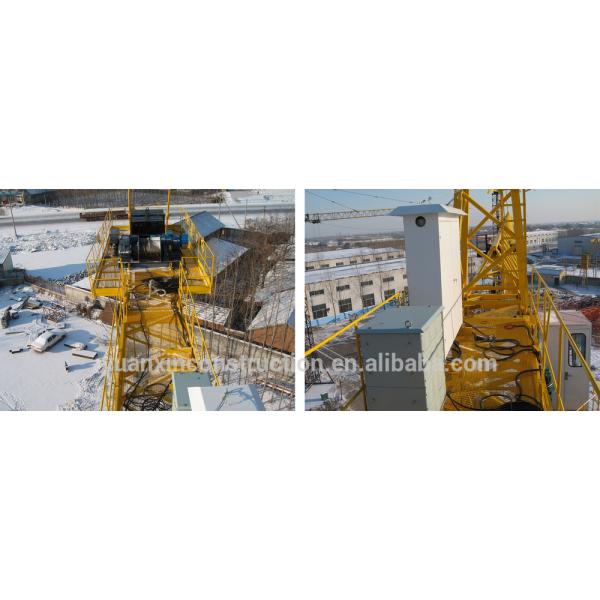 Tower crane hoist motor break assembly