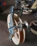 Grounding Roller Stringing Block High Efficiency Conductor Stringing System For