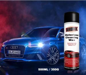 Quality 500ml Car Waterless Wash And Wax Spray Aeropak Car Care Products for sale