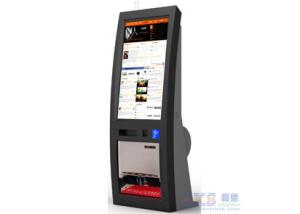 Quality Self Help Shoe Polisher Service Kiosk , RFID / NFC Card Payment Bar Code Reader Terminal for sale