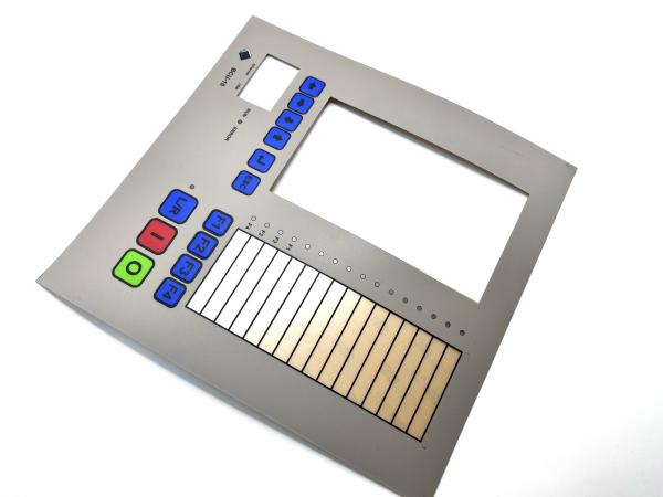 Glossy Polyseter Solid Printing Arduino Membrane Keypad For Ventilation Fan