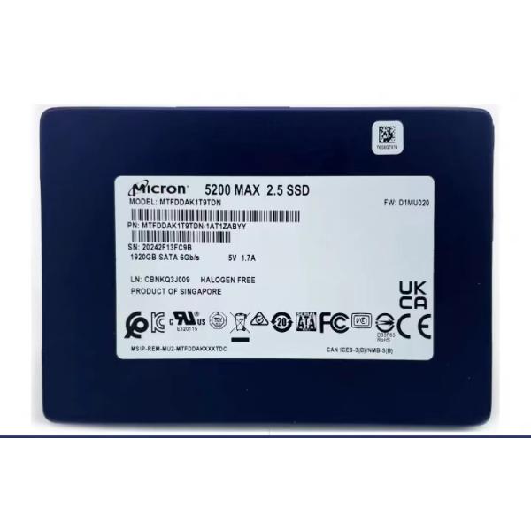 Durable hard drive of Micron 5200MAX 960G SATA for Lenovo Edition SATA 6 Gb/s