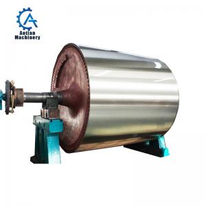 China Paper Making Machine Dryer Section Cast Iron Dryer Cylinder For Paper Mill on sale