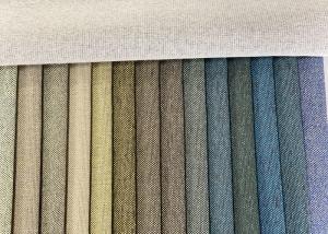 Quality free sample  polyester upholstery sofa linen fabric Home Textile Furnishing Curtain Carpet Sofa Cover YARN DYED for sale