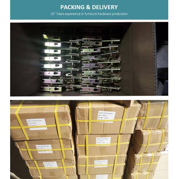 Hardware Accessories Metal Sofa Connector Black Function Hinge