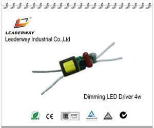 China 4W Dimmable LED Driver with excllent dimming and small size for E14 on sale