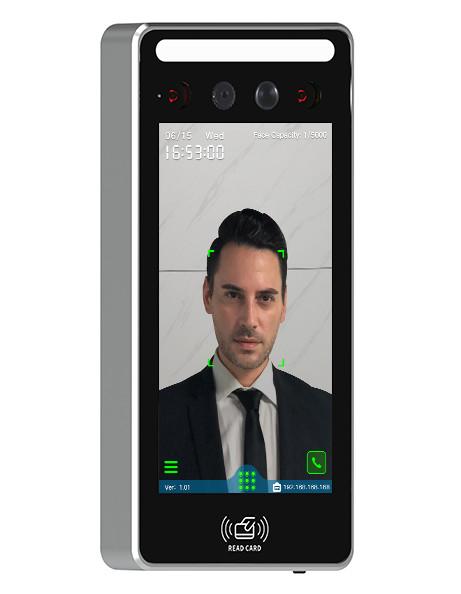 Buy 5 inch Dynamic Face Recognition Time Attendance Access Controller Linux 2024 new at wholesale prices