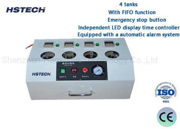 Buy Equipped with a automatic alarm system With FIFO function 4 Tank Solder Paste Warm Up Timing Machine at wholesale prices