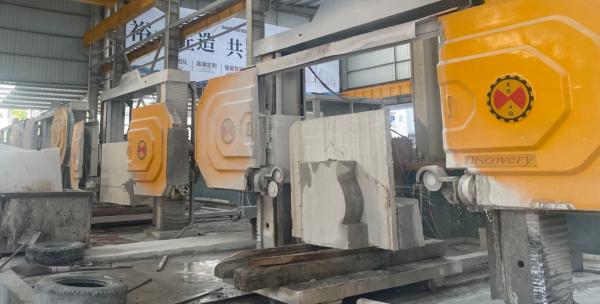 Buy 5 Axis CNC diamond wire saw machine with 360° rotating worktable for 3D shapes at wholesale prices