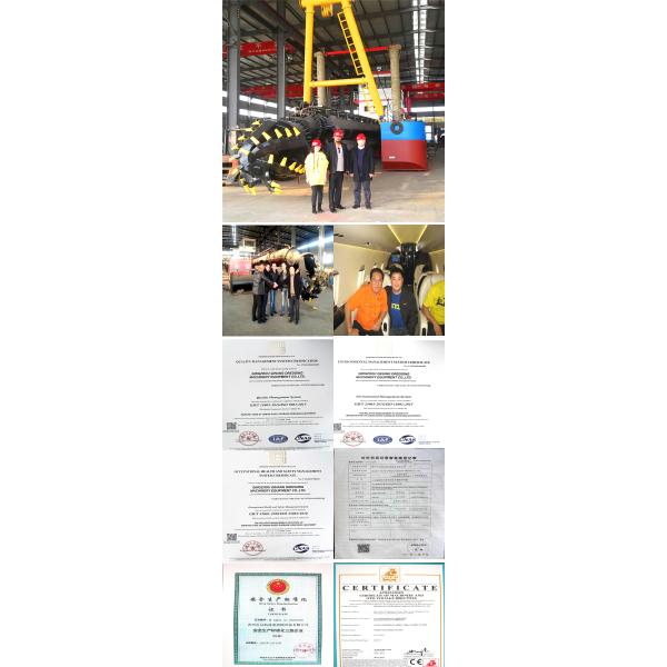 Customization CTS Slot Type 24 Inch Cutter Suction Dredger with Hydraulic Anchor Boom