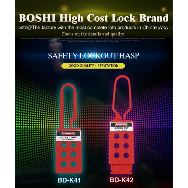 Lockout Hasp lock for safety Dielectric and Plastic