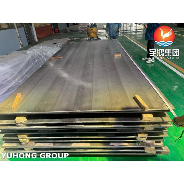 Carbon Steel Cladding Plate A516 Gr 70 With N04400 One Side Explosive Composite