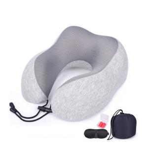 Quality Polyester / Cotton Custom Memory Foam Lumbar Pillow , Memory Foam Neck Roll for sale