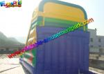 Water Proof Commercial Inflatable Bouncers / Inflatable Slip And Slide Fire