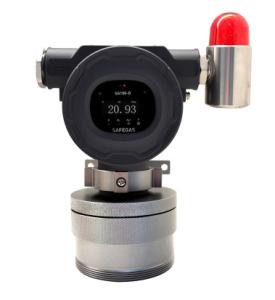China Online Gas Detector 7*24h IECEX Explosion Proof Certificated O2, NH3, SO2 3 in 1 Detector For Industrial Use on sale
