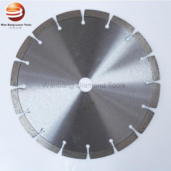 Buy Concrete Cutting Laser Welded Diamond 230mm Saw Blade With Flat Segment at wholesale prices