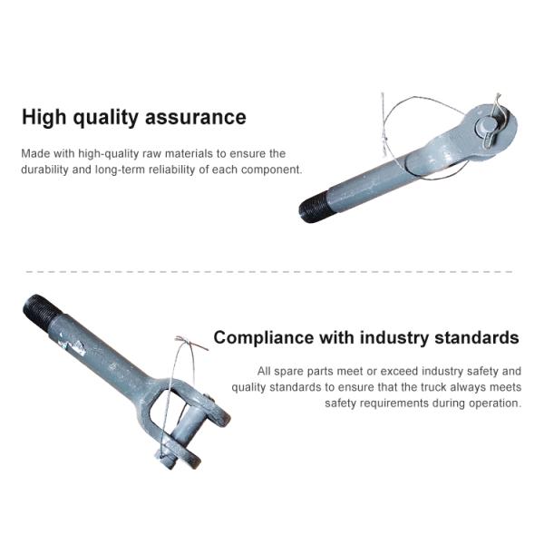 Front frame traction towing hook assembly WG9925930170 for Sinotruk HOWO