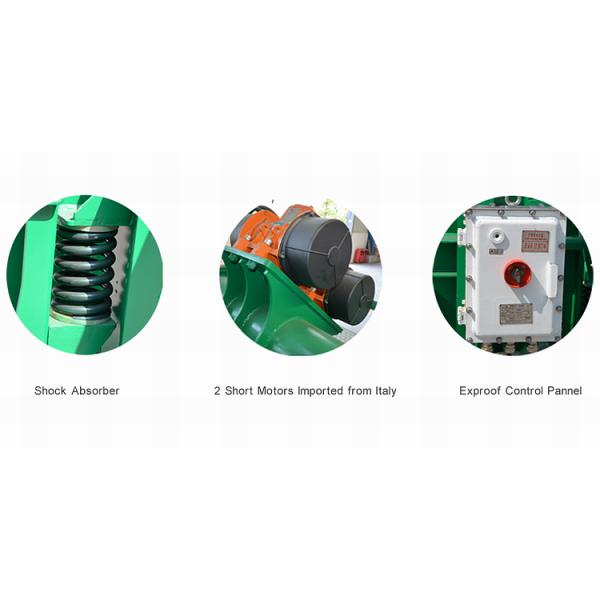 Drilling Fluids Linear Motion Shale Shake Used For Mud Cleaner/Desilter