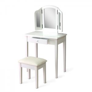 Quality Foldable Mirrors MDF Makeup Dressing Tables 0.153m3 CBM for sale