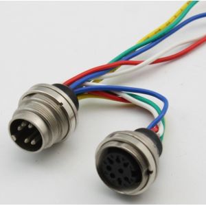 Buy cheap Surface Mounted Industrial Automation 8 Pin Straight Orientation AISG Connector from wholesalers