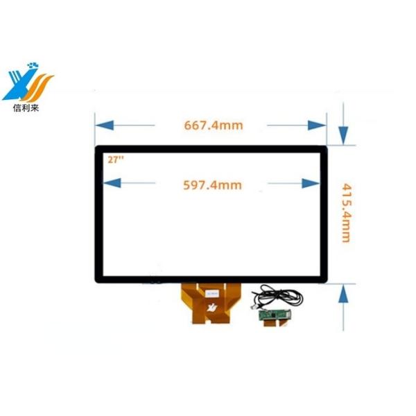 27 Inch Capacitive Touch Screen With USB Interface Type For Industrial Human Machine Interfaces