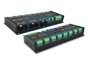 China 32CH *3A 2304W LED Controller CV DMX Decoder With Signal Amplifier Function on sale