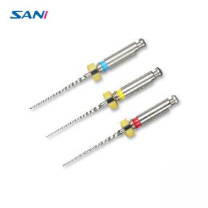 Quality 2.0N/Cm Niti Rotary Dental Files Kid File For Root Canal Treatment 3pcs/Pack for sale
