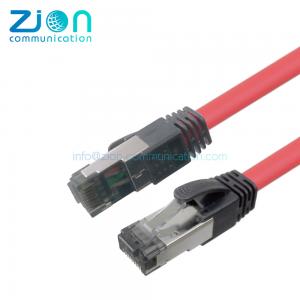 Quality Cat 8 S/FTP Pacth Cord , 2000MHz Lan Network Cable , Bare copper Indoor Category Cable , from China Manufacturer for sale