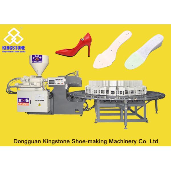 24 Stations Insole Rotary Injection Molding Machine For Low/ High Heel Shoes