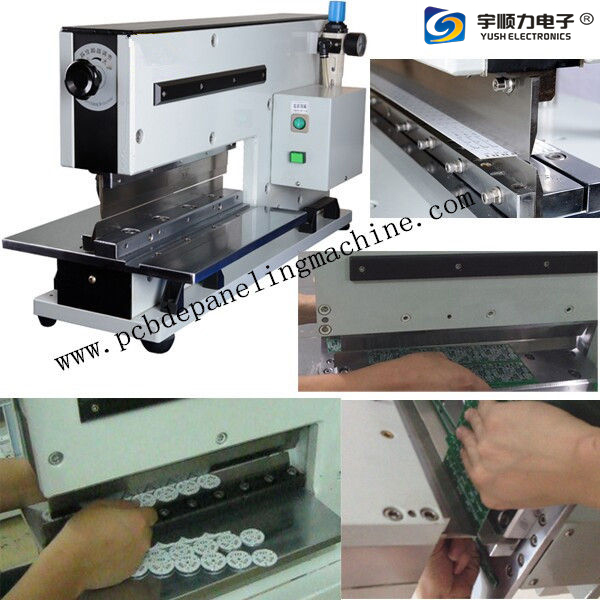Guillotine Type PCB Scoring Machine Gas Electric Light Weight