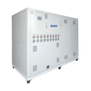Buy cheap Industrial Water Cooled Chiller Unit 80HP 90KW/Hr With Hermetic Compressor from wholesalers