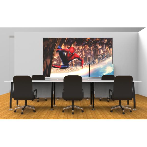 Intelligent LCD Video Wall Display 3X3 3.5mm Bezel Split Screen