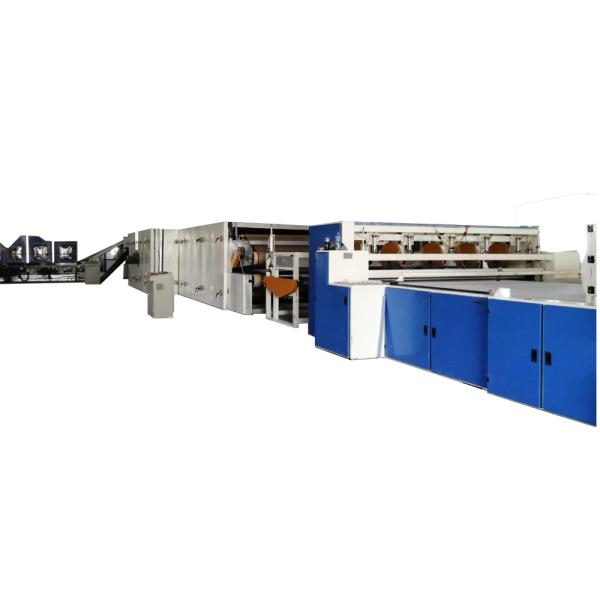 Nonwoven fusible interlining making machine fusible interlining thermal bonding machine