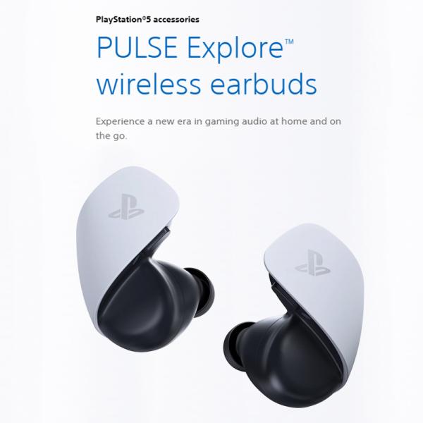 Original So-ny Pulse Wireless Headphone With Dual Noise Cancelling Microphones Play-Station 3D Bluetooth Headset