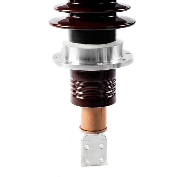 Tin Plated Porcelain Transformer Bushings 40.5KV With Assembly Parts